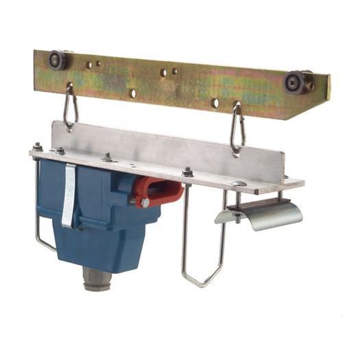 Nylon-Leitungswagen - CON1P series - By CARPEL - galvanisierter Stahl / mit Flachkabel-Steckverbinder / flach