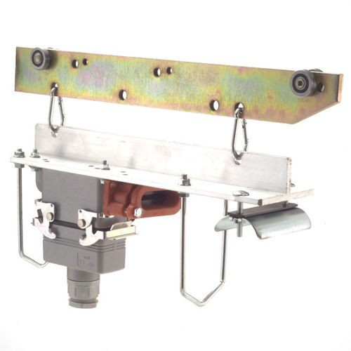 Leitungswagen / galvanisierter Stahl - CON1P-I series - By CARPEL - mit Flachkabel-Steckverbinder / flach