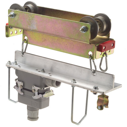 Leitungswagen / galvanisierter Stahl - C40 series - By CARPEL - Edelstahl / rund