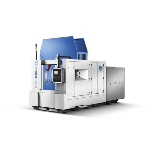 Bearbeitungszentrum / 4-5 Achsen - SmartDriveComau 800L - COMAU - horizontal / Drehtisch / Hochgeschwindigkeit