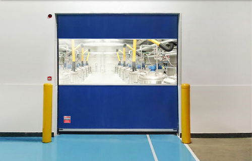 Rolltor - Prime Atex - Gandhi Automations Pvt Ltd - Stoff / PVC / für den Innenbereich