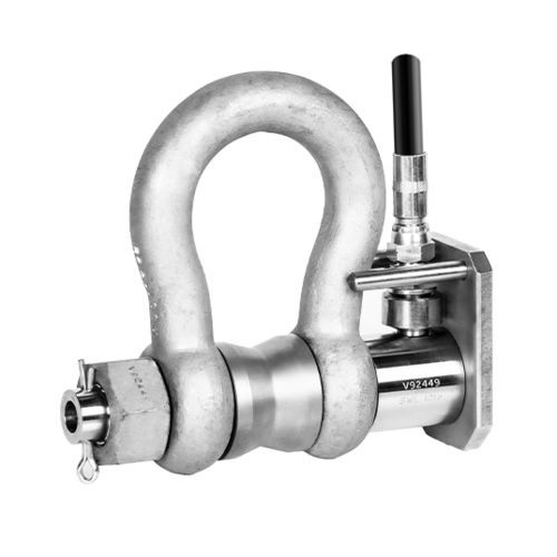 Schäkel-Wägezelle - SHA-PIN - Vetec A/S - Zugkraft / Dehnungsmessstreifen / analog