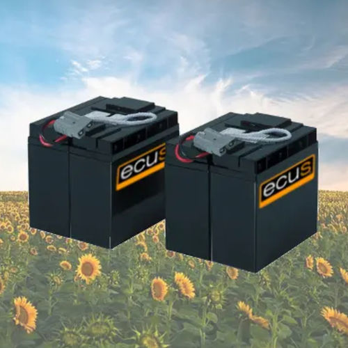 Blockbatterie - ECUS - für USV