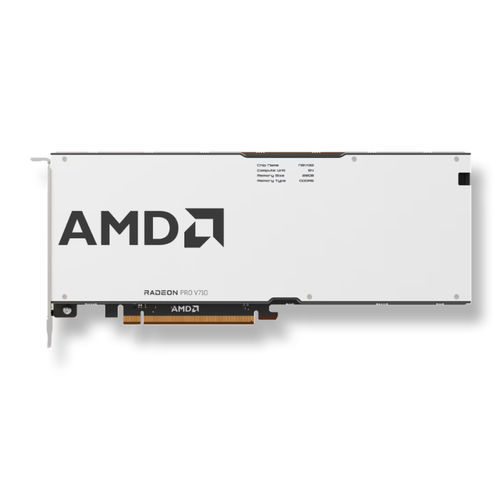 PCIe-Grafikkarte - Radeon™ PRO V710 - AMD - AMD Radeon / GDDR6 / Windows 10