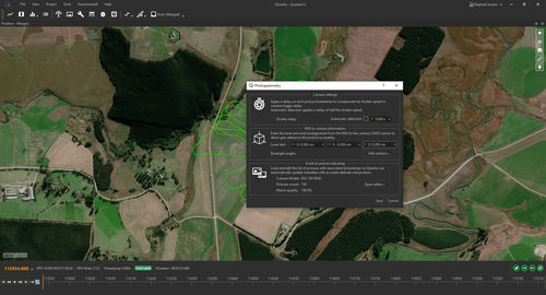 Analysesoftware - Qinertia PPK  - SBG Systems - Nachbearbeitung / GNSS Referenz-Netzwerk-Stationen