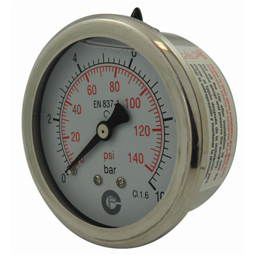 Relativdruckmanometer - 248 series  - Codital - mit Zifferblatt-Anzeige / Messing / Edelstahl