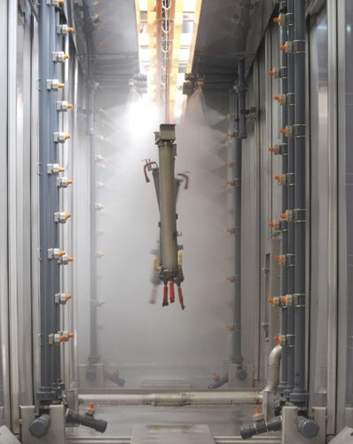 Tunnel zur Oberflächen-Vorbehandlung / Kammer - Belmeko