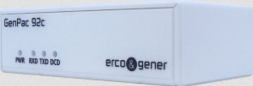 Datenmodem - GenPac 92c - ercogener - RS232 / USB / eingebaut