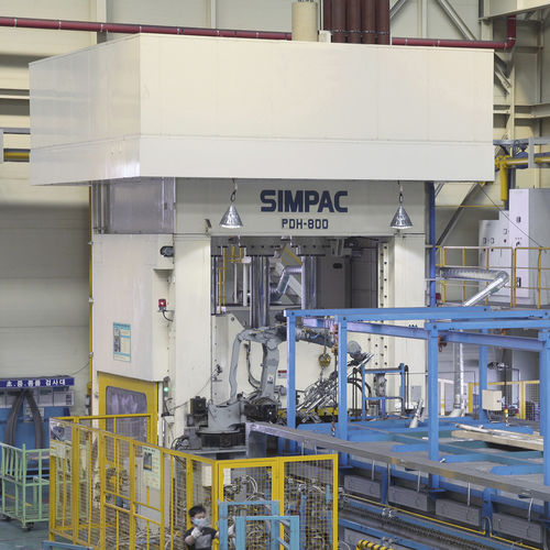 Hydraulische Presse - PH/PDH series - Simpac Europe GmbH - motorisiert / Umform / Zieh
