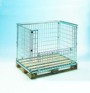 Metall-Palettenbox - cargopak srl - Maschendraht / Lager / Transport