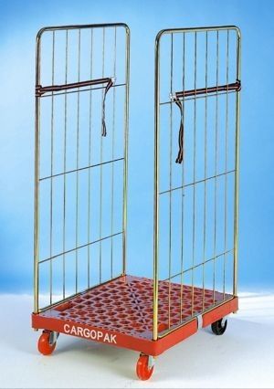 Rollcontainer für Päckchen - cargopak srl - Kunststoffboden