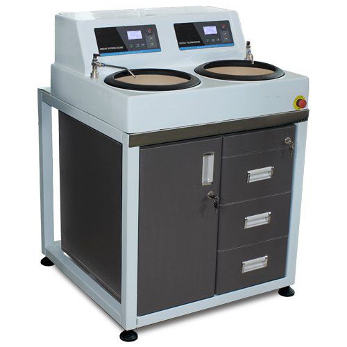 Poliermaschine für Metall - TEKNIPOL DOUBLE DISC AD - TECNIMETAL - für metallografische Proben / variable Drehzahl