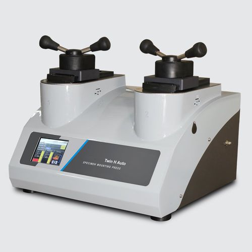 Automatische Einbettpresse - TEKNIPRESS TWIN H AUTO - TECNIMETAL - für metallografische Proben / heiß / hydraulisch