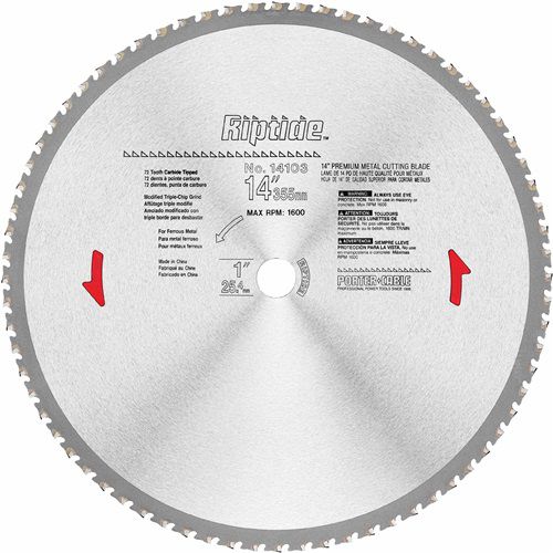 Kreissägeblatt - 14103 - Porter-Cable - Stahl / für Metall