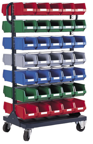 Lagerungswagen - 785 x 540 x 1400 mm | RBF-3 - Plastipol, s.a. - Metall / Fachböden / Multifunktion