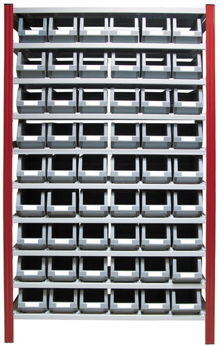 Picking-Regal - 1490 x 370 x 2000 mm | EP50-P3L - Plastipol, s.a. - Leichtlast / für Schachteln