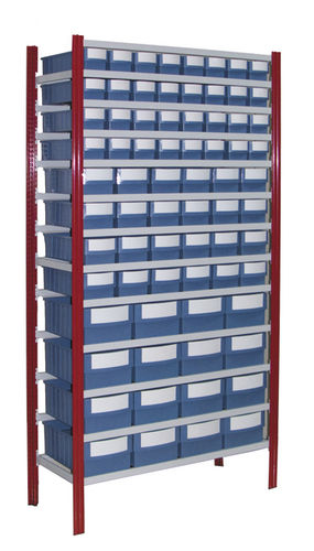 Regal ohne Schrauben - 1080 x 500 x 2000 mm | EP50-COMBI5 - Plastipol, s.a.