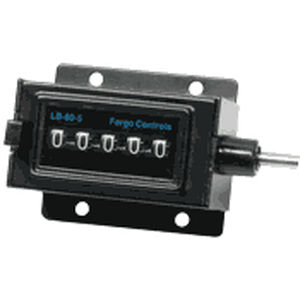 Mechanischer Tachometer - LB-80-5   - FARGO CONTROLS INC; - für Schalttafelmontage / analog
