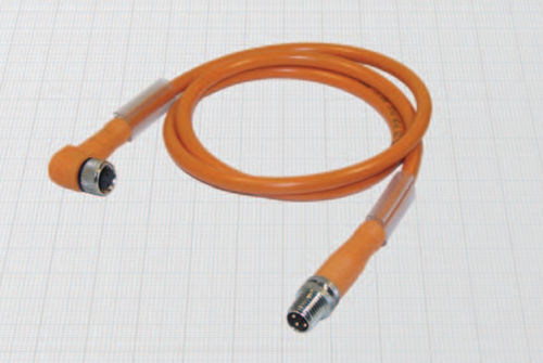 Datensteckverbinder - C8M/C11/003-0,6PV - BDC ELECTRONIC S.r.l. - mit Verriegelung / Spannung / PUR