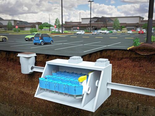 Betten-Filteranlage - Up-Flo® - Hydro International - für Wasser