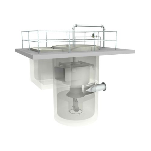 Sandtrockneranlage - Grit King® - Hydro International - Klassier
