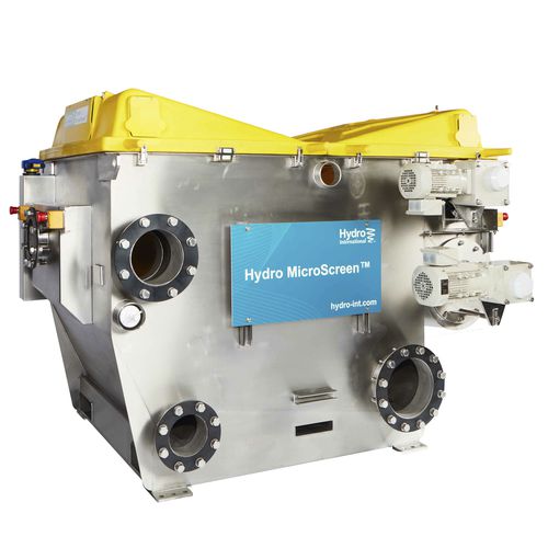 Bandrechen - MicroScreen™ - Hydro International - zur Abwasseraufbereitung