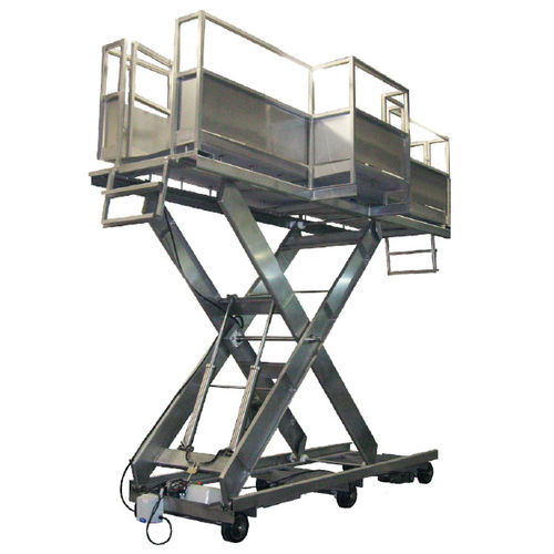Mobile Scherenarbeitsbühne - LTES054 - superlift material handling - Innen- und Außenbereich