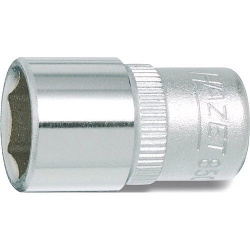 Gerändelter Einsatz - 0017012756 - Hazet - Chromstahl / quadratisch