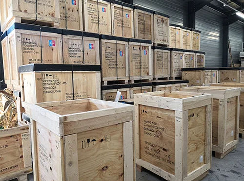 Holzbehälter - FLIGHT 38 - Lager / Transport / für industrielle Nutzung