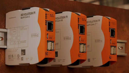 SPS / Raspberry Pi - RevPi Core series - Revolution Pi - auf Ethernet-Netz / RS485 / USB Schnttstelle
