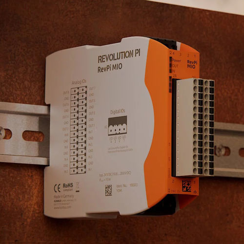 Digitales E/A-Modul - RevPi MIO - Revolution Pi - analog / 8 Analogeingänge / 8 Analogausgänge