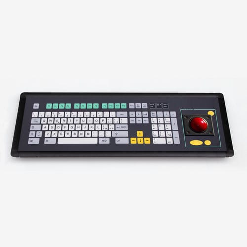 Einbaufähige Tastatur - KT-101-I-51 - k-tronic S.r.l. - Membran / 3 Maustasten / 101 Tasten