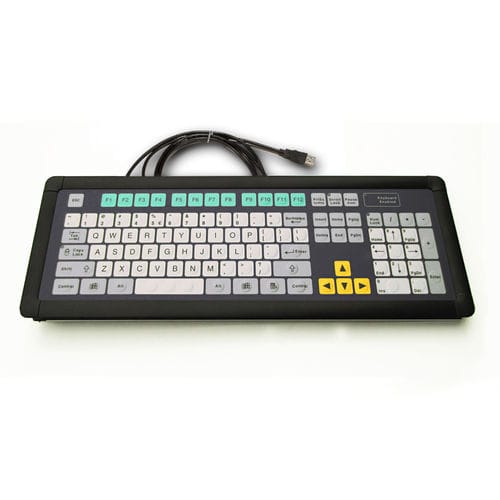 Einbaufähige Tastatur - KT-105-I-01 - k-tronic S.r.l. - Membran / 105 Tasten / Industrie