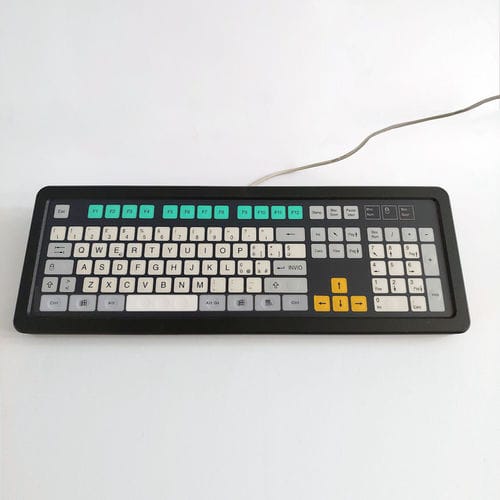 Desktop-Tastatur - KT-105-T-01 - k-tronic S.r.l. - mit mechanischen Tasten / Membran / 105 Tasten