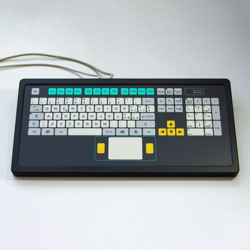 Desktop-Tastatur - KT-105-T-04 - k-tronic S.r.l. - mit mechanischen Tasten / Membran / mit FN-Taste