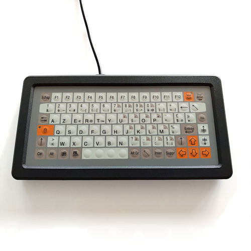 Desktop-Tastatur - KT-84-T-38 - k-tronic S.r.l. - mit mechanischen Tasten / Membran / 84 Tasten