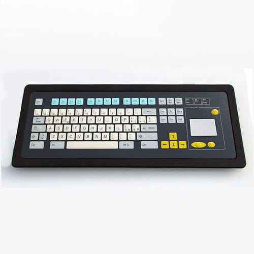 Desktop-Tastatur - KT-84-T-34 - k-tronic S.r.l. - mit mechanischen Tasten / Membran / 3 Maustasten