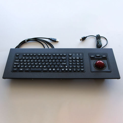 Einbaufähige Tastatur - KT-99-GSF-02 - k-tronic S.r.l. - mit mechanischen Tasten / 3 Maustasten / 99 Tasten