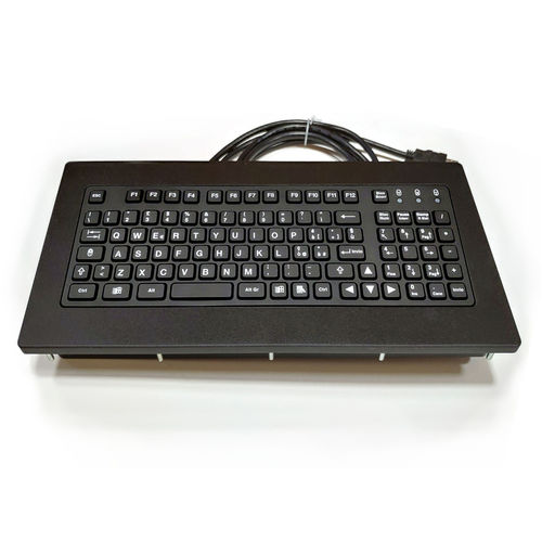 Einbaufähige Tastatur - KT-99-GSF-03 - k-tronic S.r.l. - mit mechanischen Tasten / 99 Tasten / Industrie