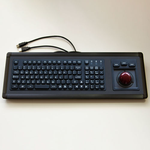 Einbaufähige Tastatur - KT-99-GSI-02 - k-tronic S.r.l. - mit mechanischen Tasten / 3 Maustasten / 99 Tasten