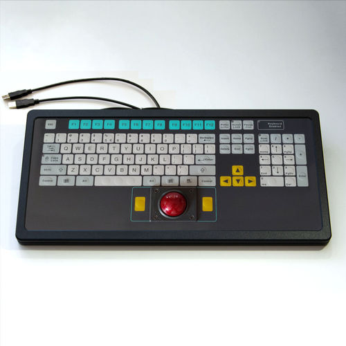 Desktop-Tastatur - kt-105-T-05 - k-tronic S.r.l. - mit mechanischen Tasten / Membran / 2 Maustasten