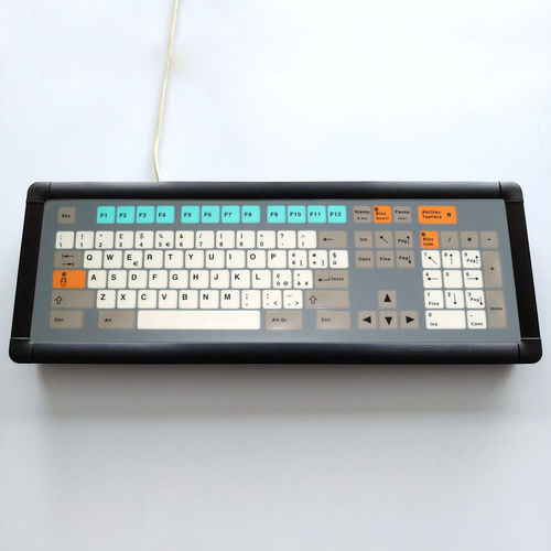 Einbaufähige Tastatur - KT-101-I-41 - k-tronic S.r.l. - Membran / 101 Tasten / Industrie