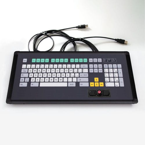 Einbaufähige Tastatur - kt-101-i-14 - k-tronic S.r.l. - Membran / mit FN-Taste / 101 Tasten