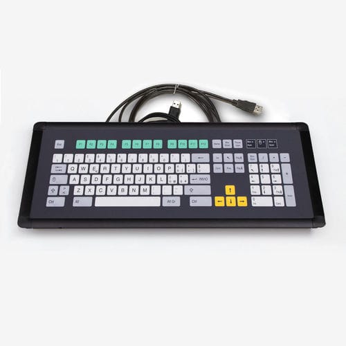 Einbaufähige Tastatur - kt-101-i-12 - k-tronic S.r.l. - Membran / mit FN-Taste / 101 Tasten