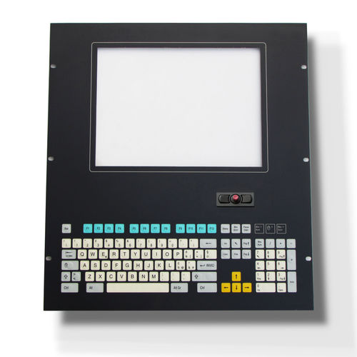 Rack-Tastatur - KT-101-K-18 - k-tronic S.r.l. - Membran / 101 Tasten / mit Maus