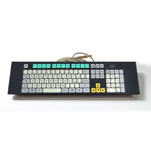 Rack-Tastatur - KT-105-K-13 - k-tronic S.r.l. - Membran / 105 Tasten / Industrie