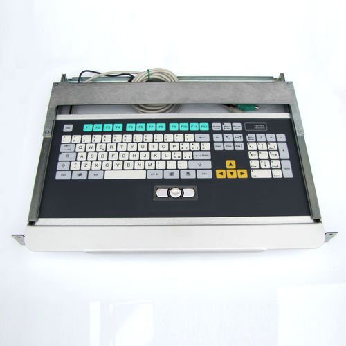 Tastatur auf Einschub - KT-105-C-07 - k-tronic S.r.l. - mit mechanischen Tasten / Membran / 2 Maustasten