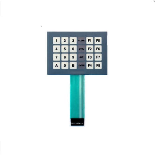 Nummernblock / 24 Tasten - KT-24-SOLU - k-tronic S.r.l. - einbaufähig / Membran / Metall