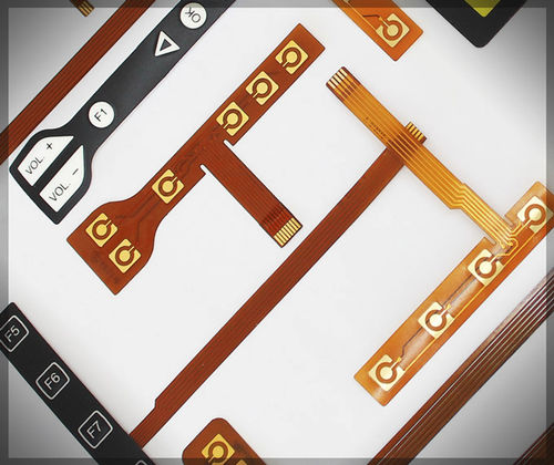 Kapton-Tastatur - k-tronic S.r.l. - einbaufähig / mit mechanischen Tasten / chemisch