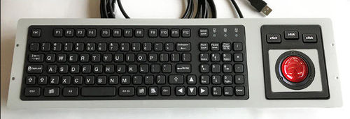 Einbaufähige Tastatur - KT-99-GSR-02 - k-tronic S.r.l. - mit mechanischen Tasten / 99 Tasten / Trackball